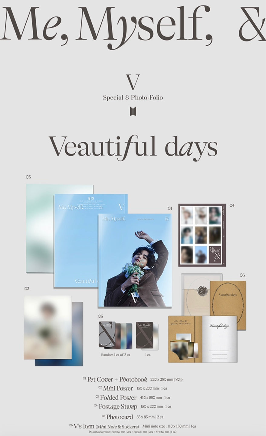 Special 8 Photo-Folio Me, Myself, and V Veautiful Days