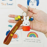 Keyring Miffy Figure Red 6cm