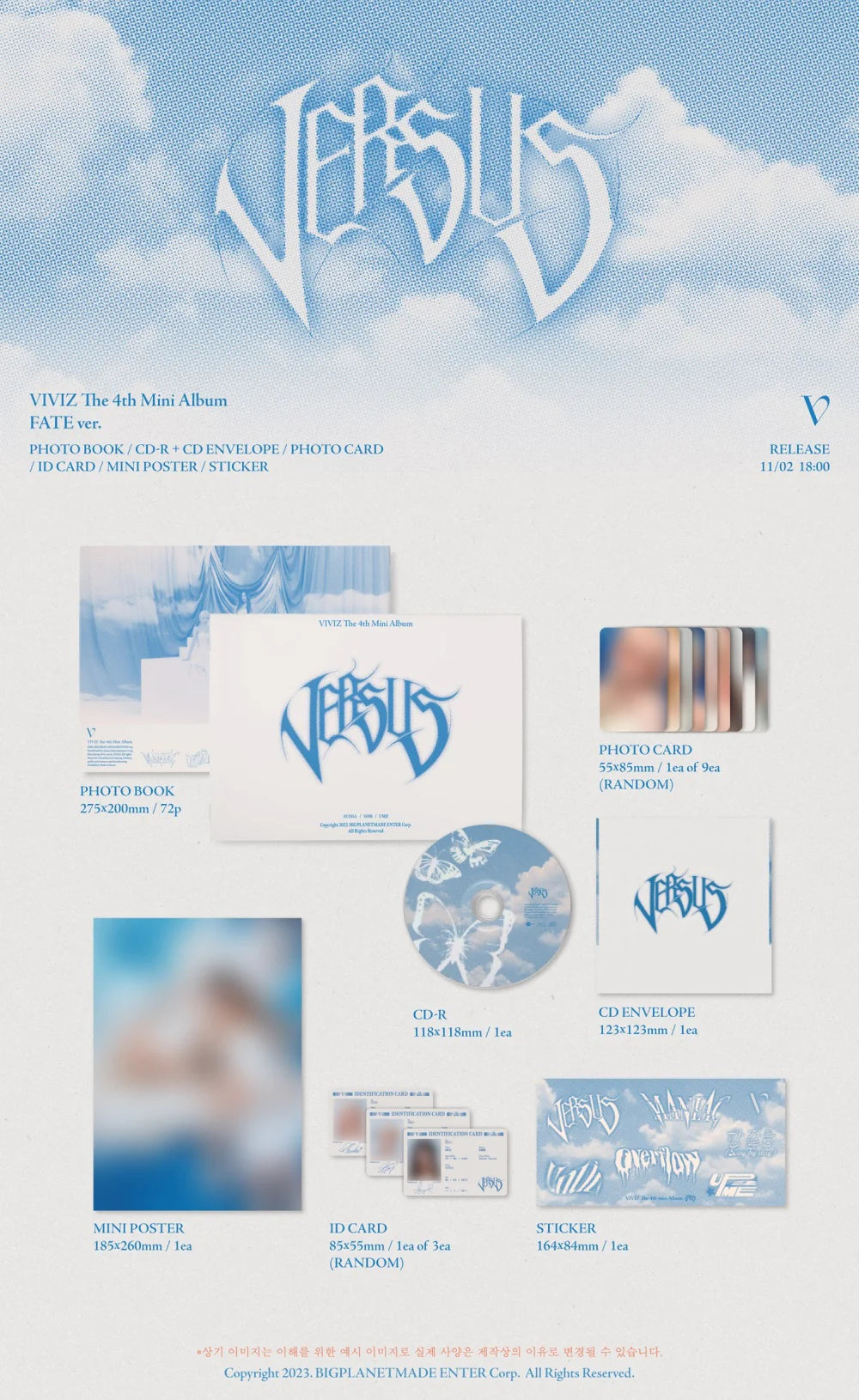 VIVIZ - The 4th Mini Album VERSUS Photobook Version