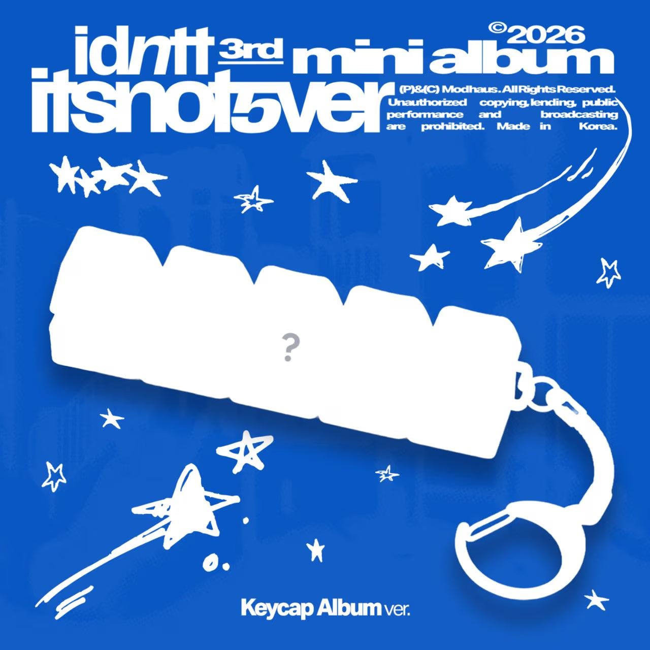 [PRE-ORDER] IDNTT - 3RD MINI ALBUM [ITSNOTOVER] (KEYCAP ALBUM)