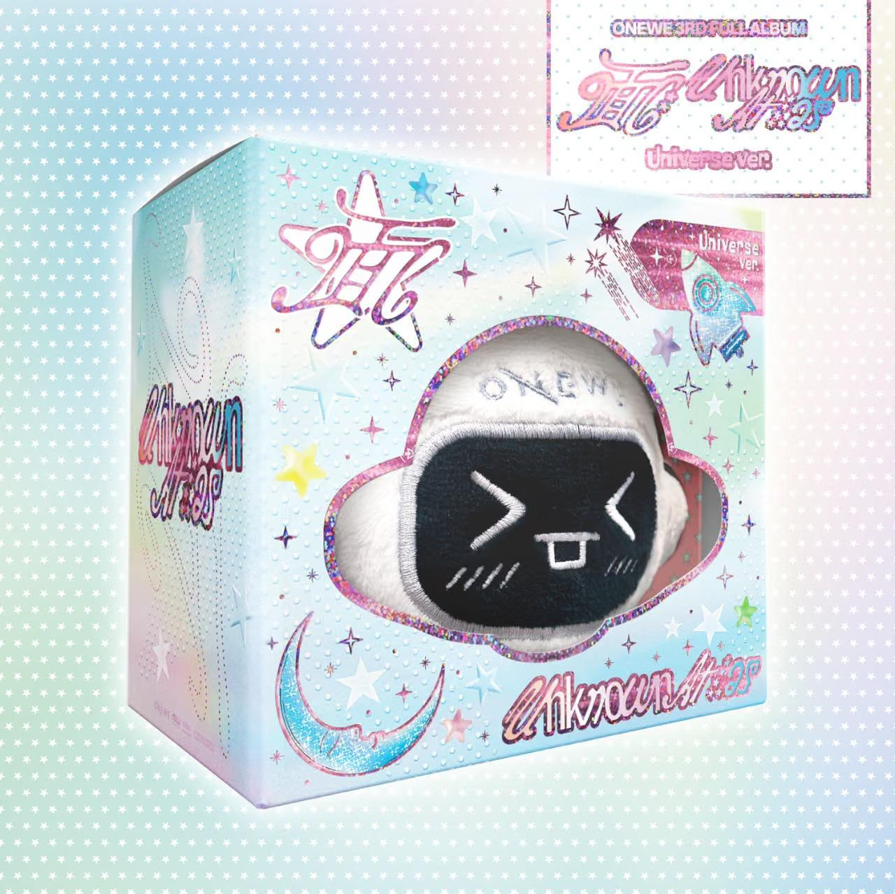 [PRE-ORDER] ONEWE - 3RD FULL ALBUM [面 : UNKNOWN ATLAS] (UNIVERSE VER.) (RANDOM)