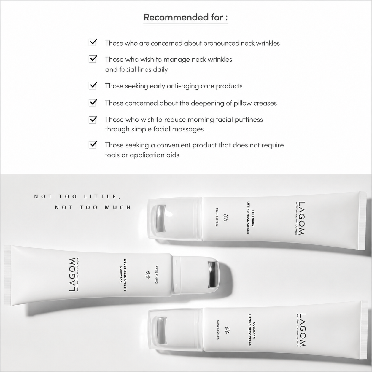 LAGOM Collagen Lifting Neck Cream [50ml]