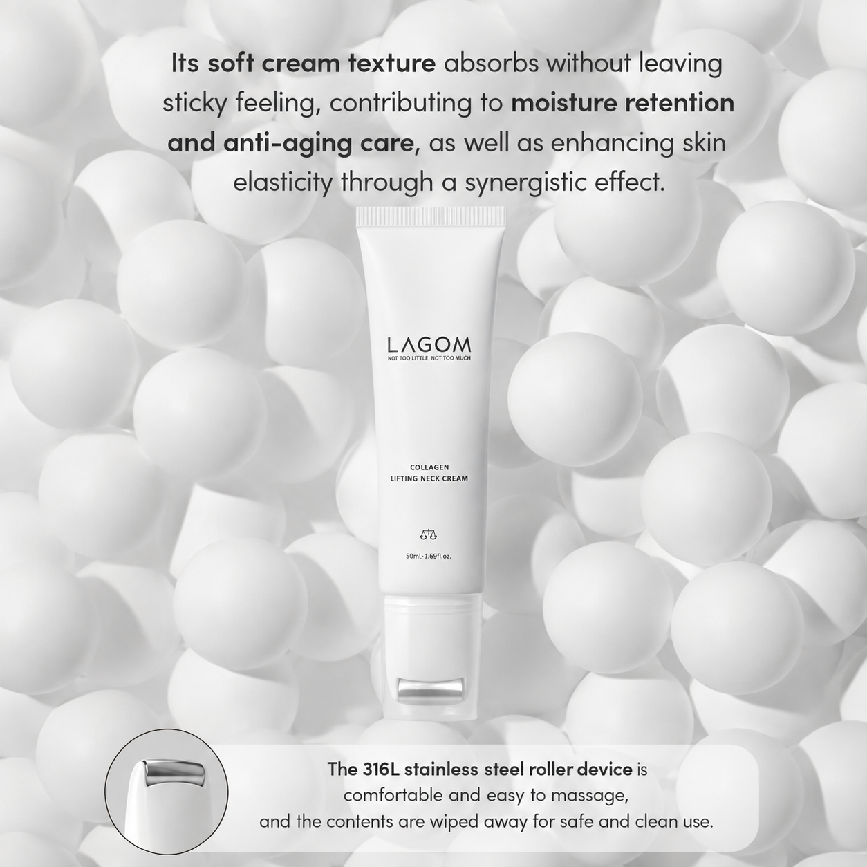 LAGOM Collagen Lifting Neck Cream [50ml]