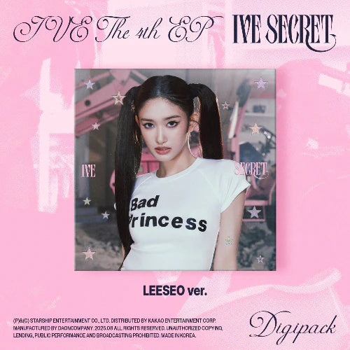 IVE 4th EP Album "IVE SECRET" (Digipack Ver.)