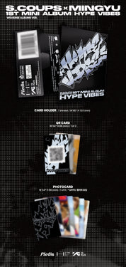 [Pre-Order] S.Coups x Mingyu (Seventeen) 1st Mini Album: Hype Vibes [Weverse Ver.]