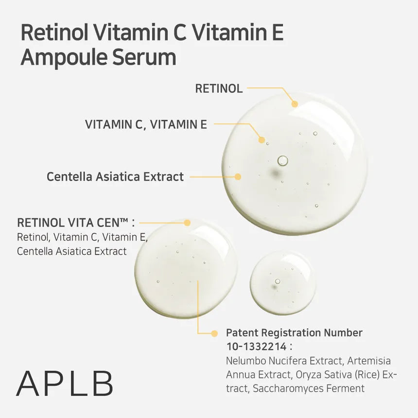 APLB Retinol Vita C Vita E Ampoule Serum [40ml]