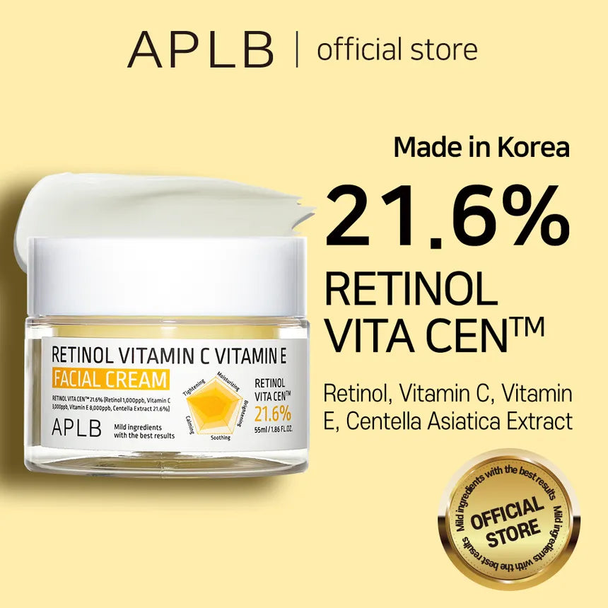 APLB Retinol Vita C Vita E Facial Cream [55ml]