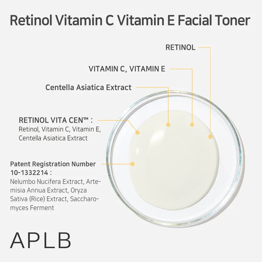 APLB Retinol Vita C Vita E Facial Toner [160ml]