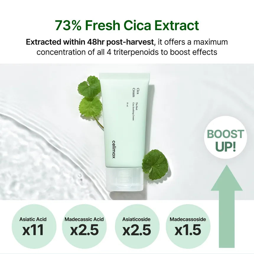 celimax The Real Cica Soothing Cream [50ml]