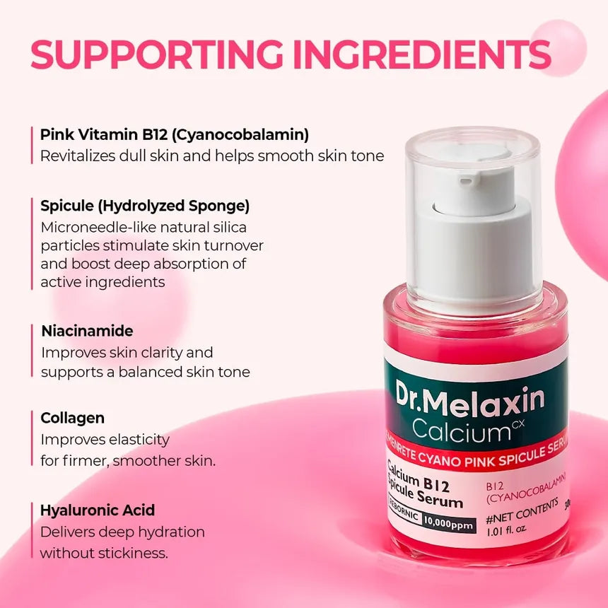 Dr.Melaxin Cemenrete Cyano Pink Spicule Serum [30ml]
