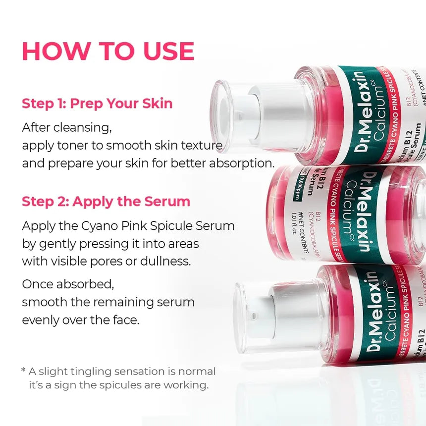 Dr.Melaxin Cemenrete Cyano Pink Spicule Serum [30ml]