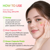 Dr.Melaxin Cactox Pore Relief Dual Capsule Cream [65g]