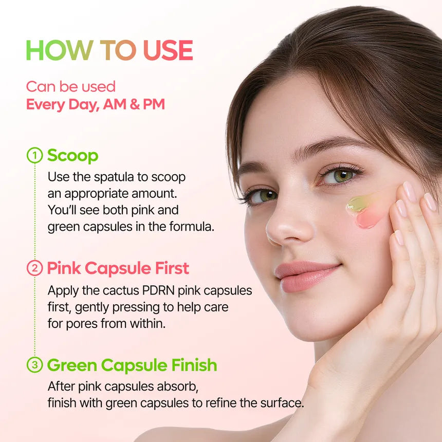 Dr.Melaxin Cactox Pore Relief Dual Capsule Cream [65g]