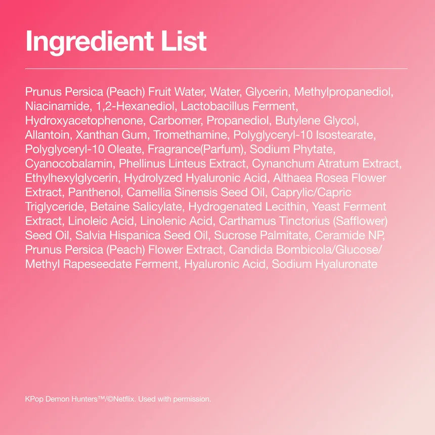 Anua Kpop Demon Hunters Peach 70 Niacin Serum Mask [1ea]