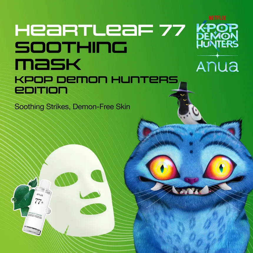 Anua Kpop Demon Hunters Heartleaf 77 Soothing Mask [1ea]