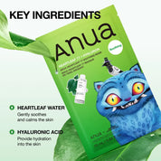 Anua Kpop Demon Hunters Heartleaf 77 Soothing Mask [1ea]