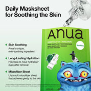 Anua Kpop Demon Hunters Heartleaf 77 Soothing Mask [1ea]