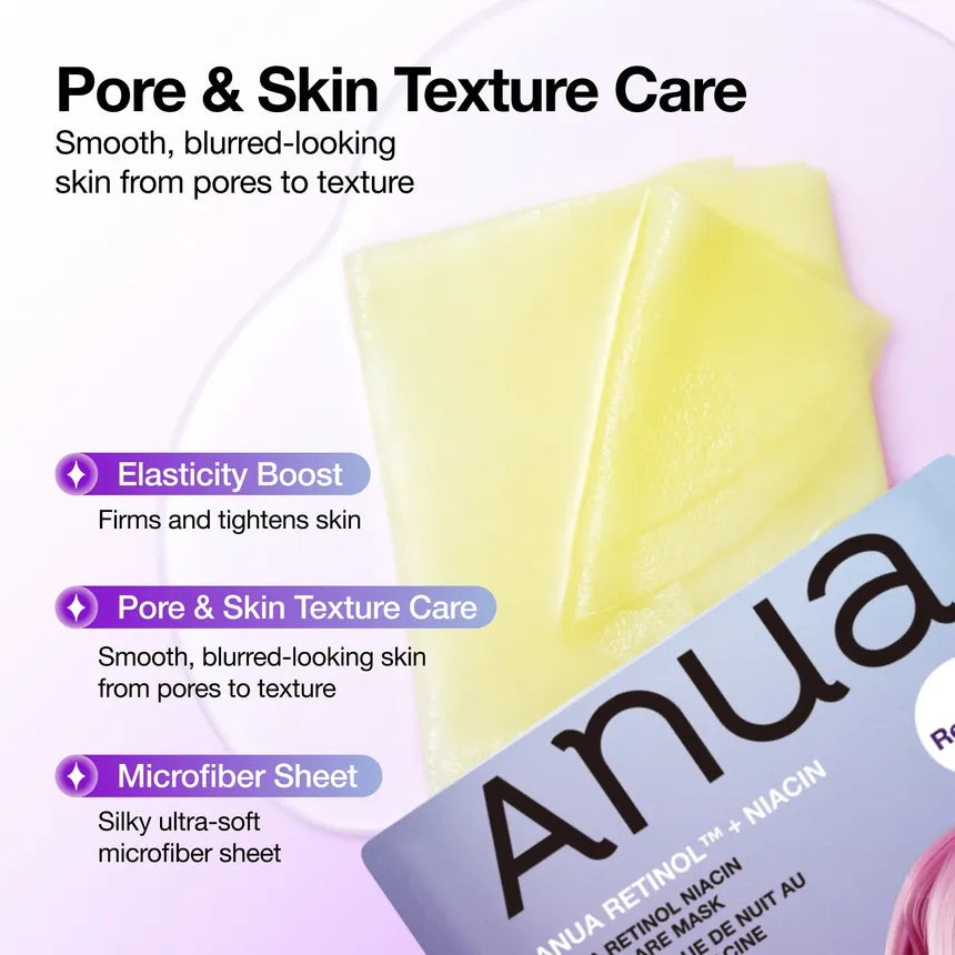 Anua Kpop Demon Hunters Retinol Niacin Night Care Mask [1ea]