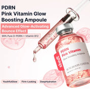 SUNGBOON EDITOR PDRN Pink Vitamin Glow Boosting Ampoule [40ml]
