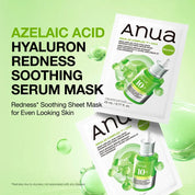 Anua Azelaic Acid Hyaluron Redness Soothing Serum Mask [1ea]