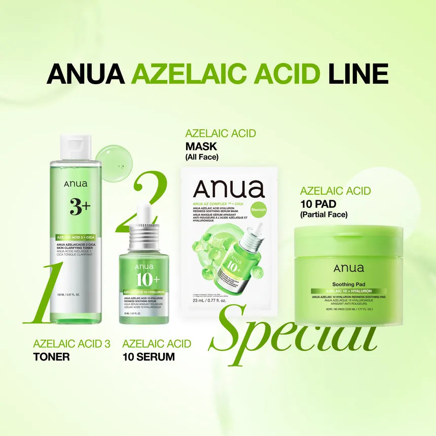 Anua Azelaic Acid Hyaluron Redness Soothing Serum Mask [1ea]
