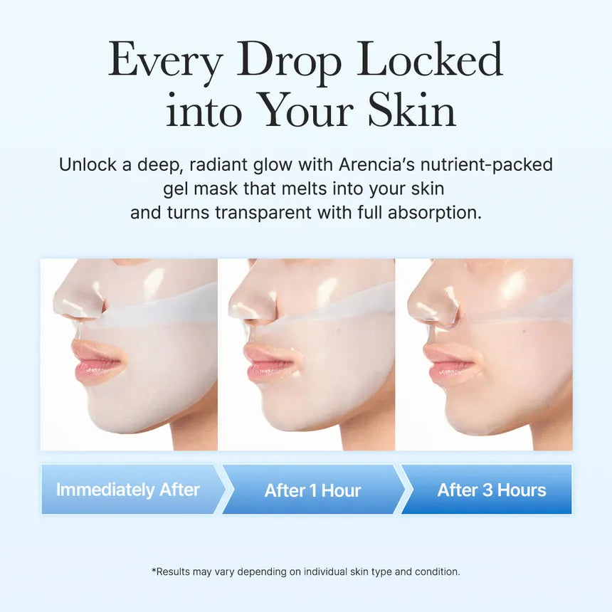 Arencia Blue Collagen Cryo Jello Mask [1ea]
