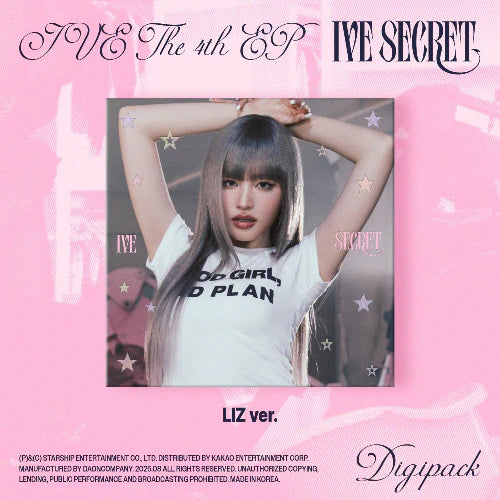 IVE 4th EP Album "IVE SECRET" (Digipack Ver.)