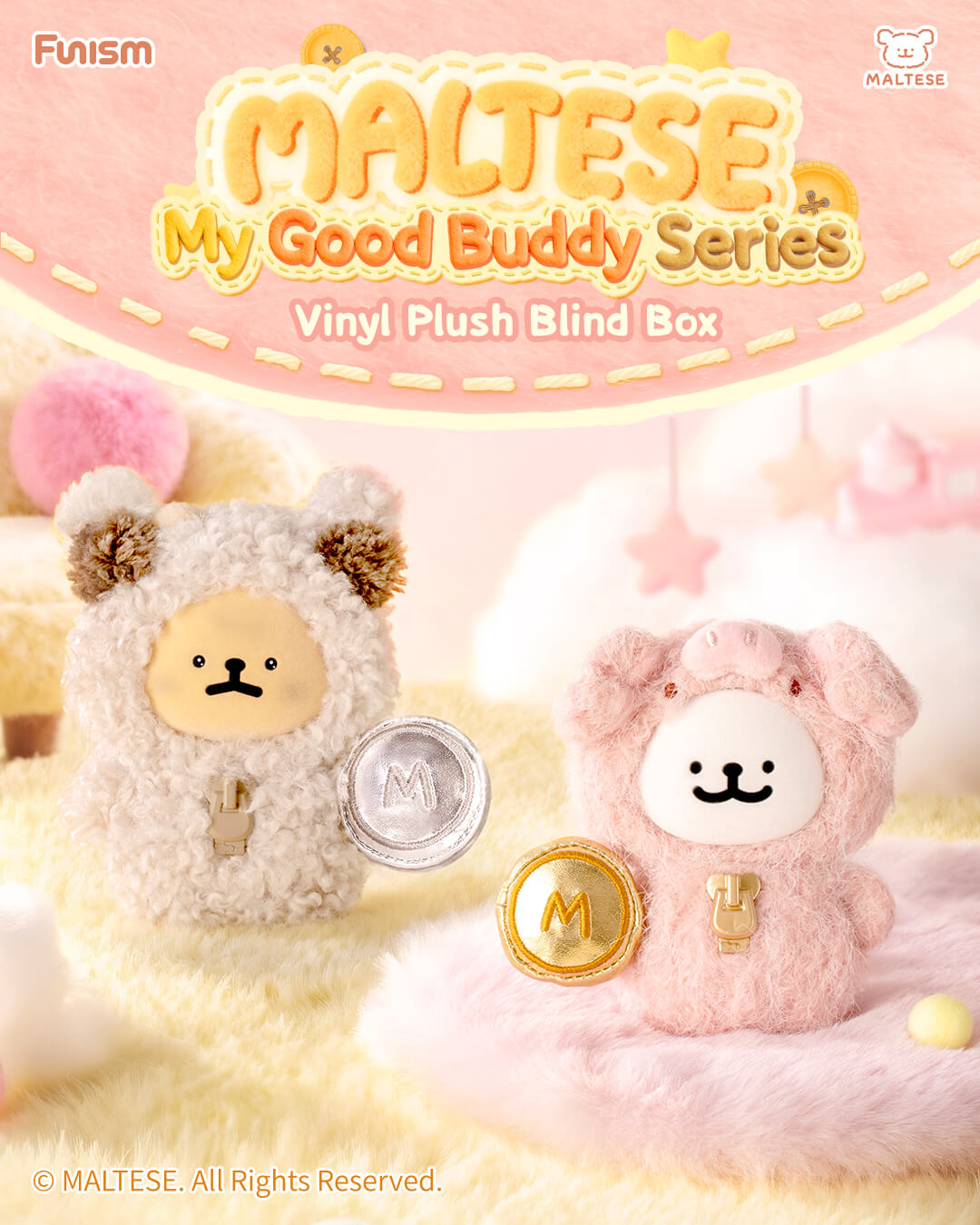 Maltese My Good Buddy Plush Blind Box (1/6)