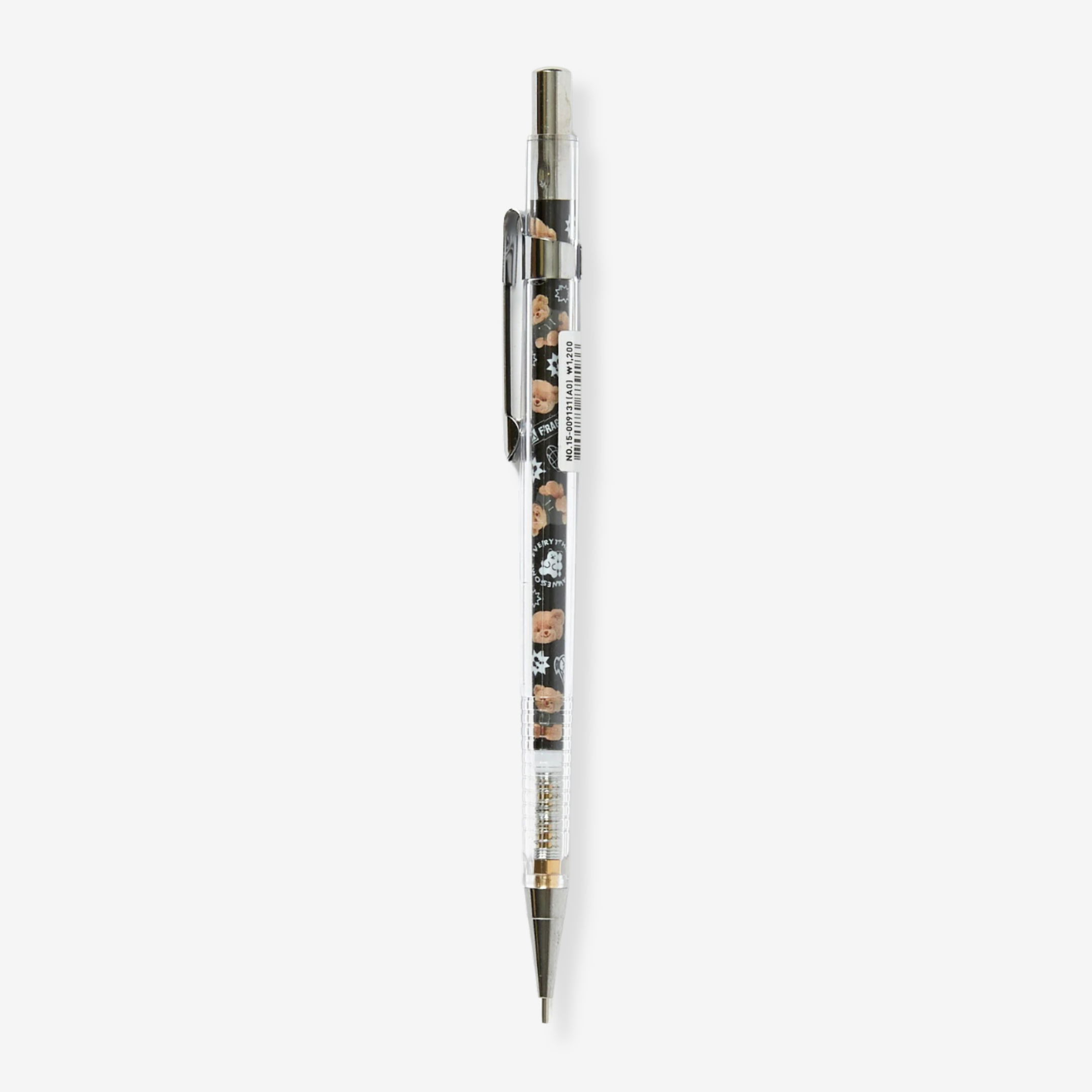 Mechanical Pencil Black Bear