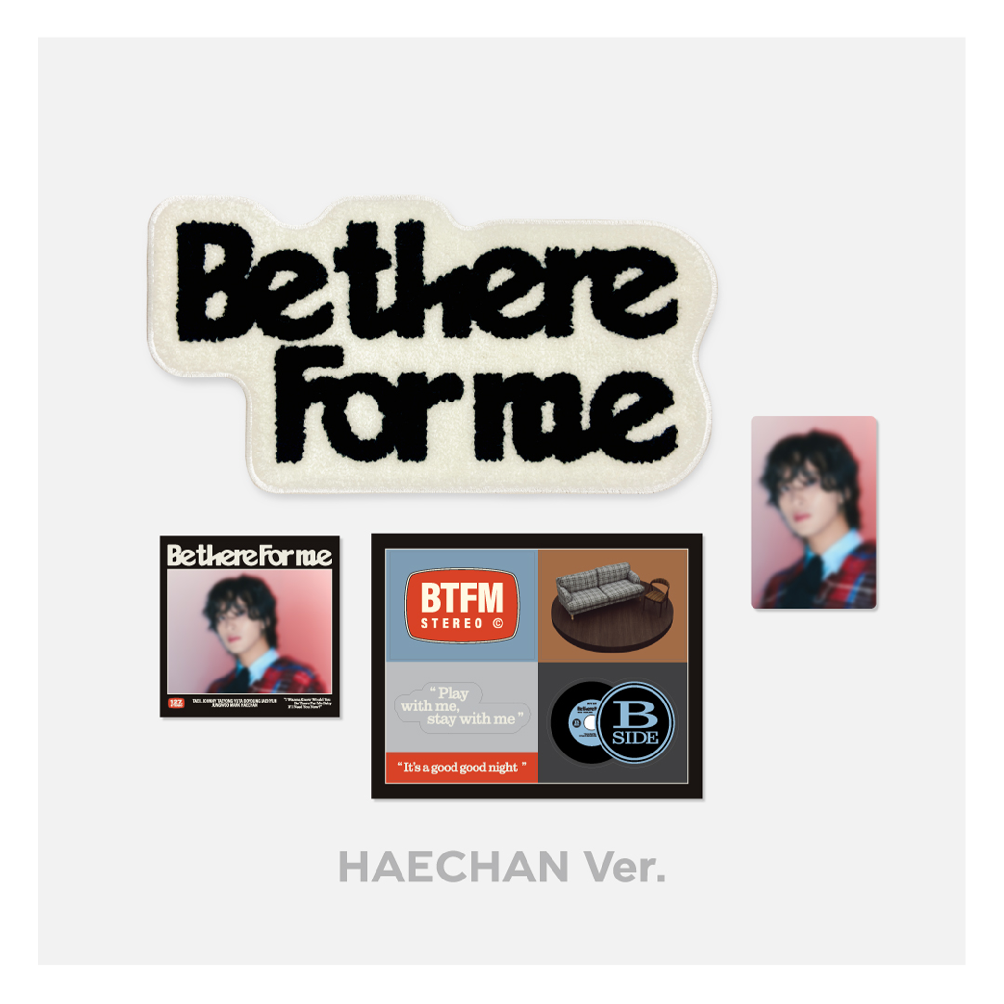 [Pre-Order] NCT 127 - [BLACK] BE THERE FOR ME MINI RUG