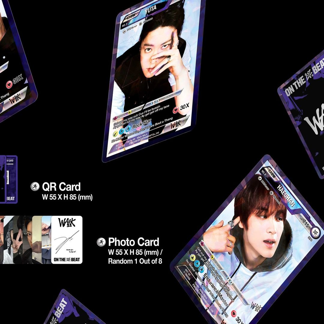 NCT 127 - Vol. 6 WALK (Walk Crew Character Card ver.)