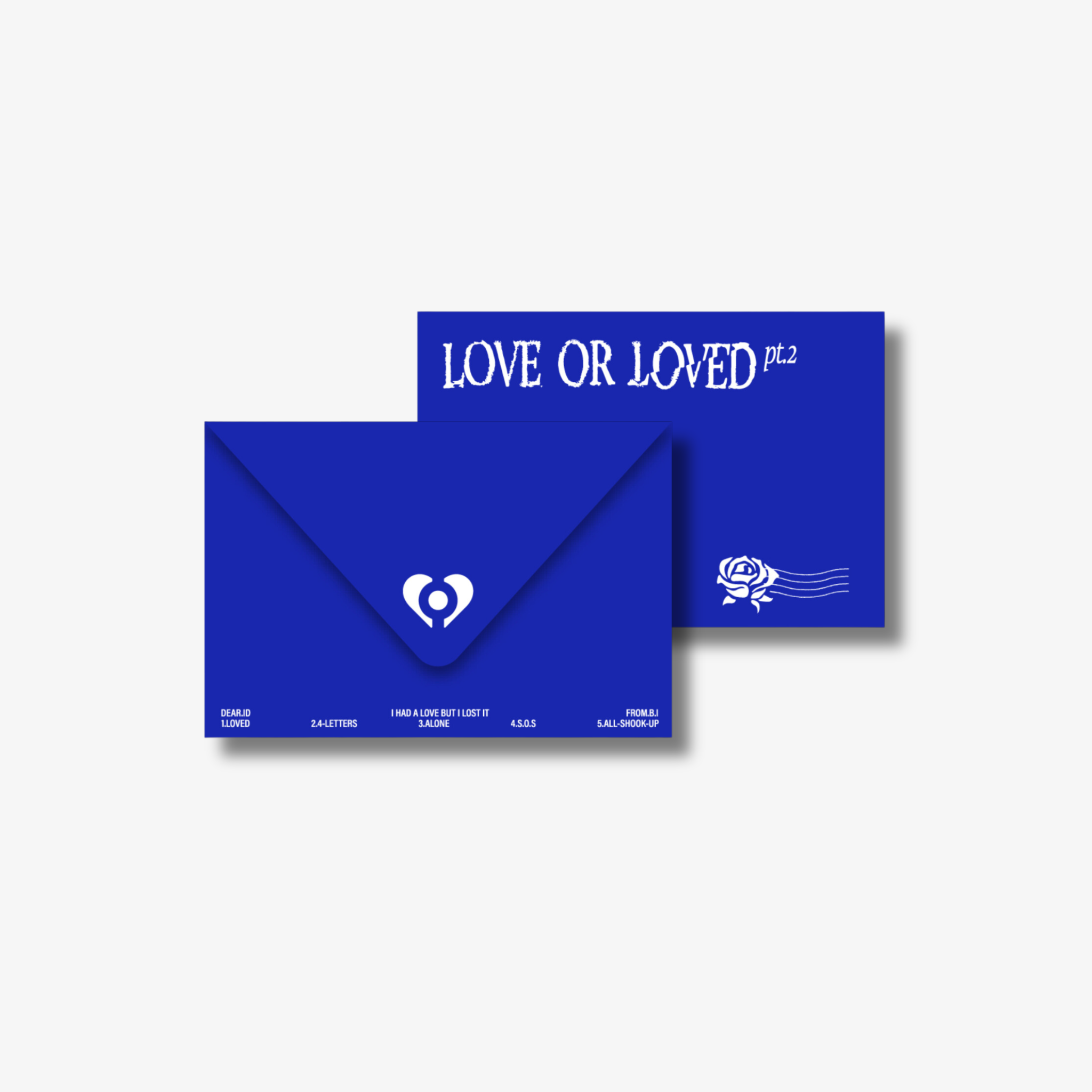 B.I 3rd EP Album "Love or Loved Part.2" (Asia Letter Ver.)
