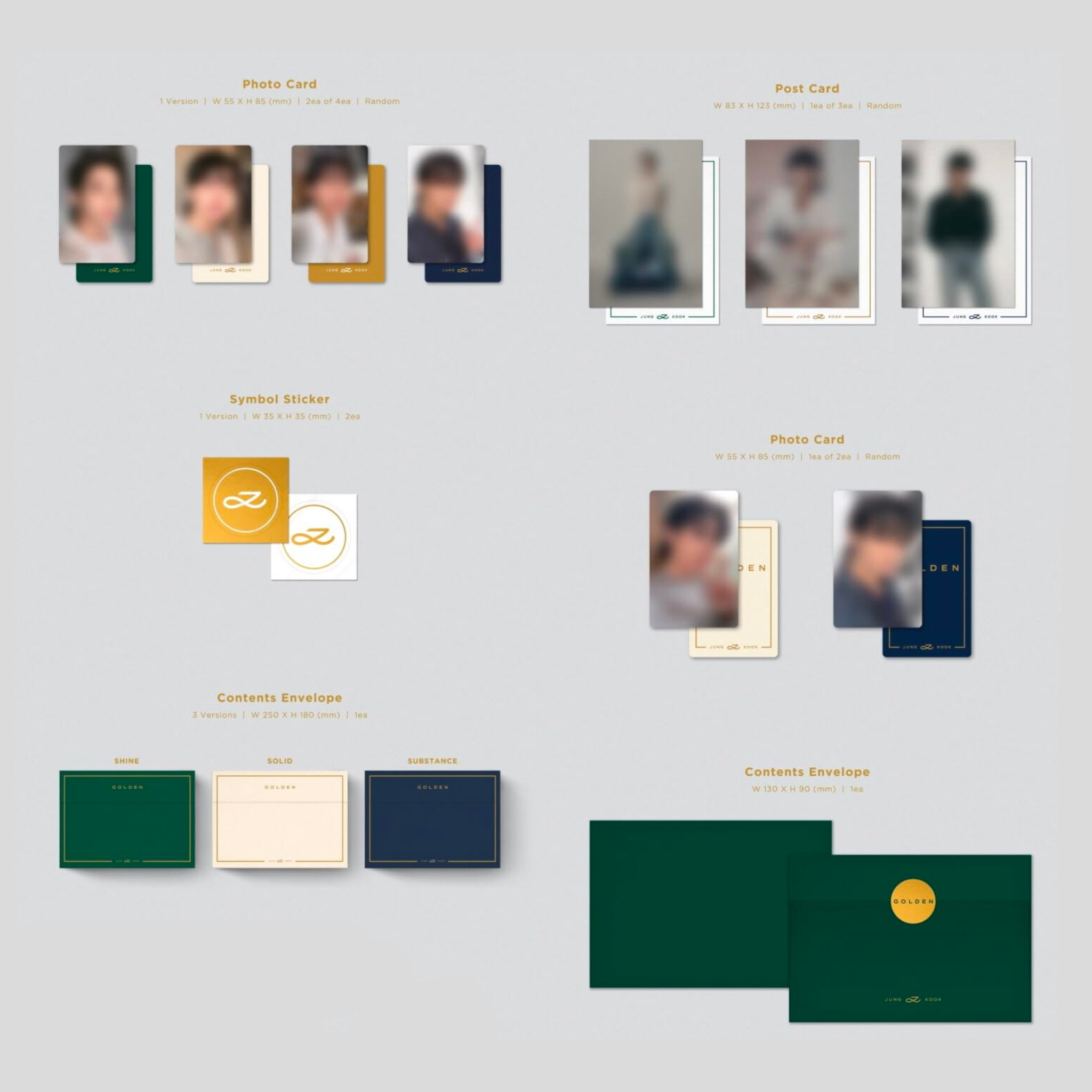 BTS Jungkook GOLDEN Weverse Albums JUNGKOOK GOLDEN Weverse USA