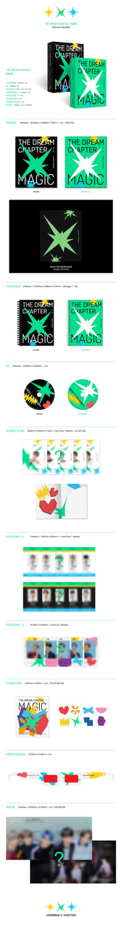 TOMORROW X TOGETHER (TXT) 1st Full Album "The Dream Chapter: MAGIC"