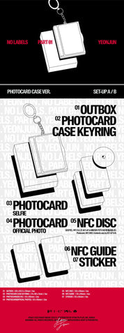 [PRE-ORDER] YEONJUN - NO LABELS: PART 01 (PHOTOCARD CASE VER.) (2VERSIONS)