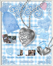 Hearts2Hearts 1st Mini Album "Focus" (Heart Locket Ver.)