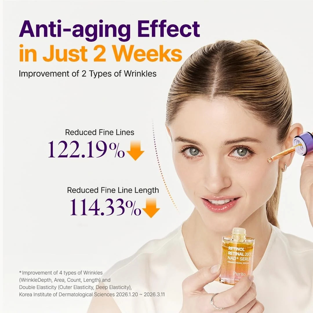 Purito SEOUL Retinol Retinal 2000 NAD+ Serum [30ml]