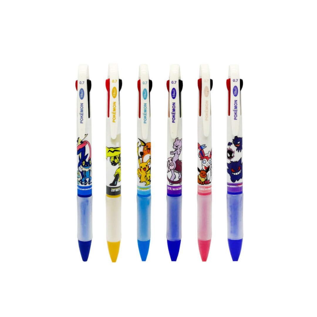 Random Pokemon 3 Colour Pen