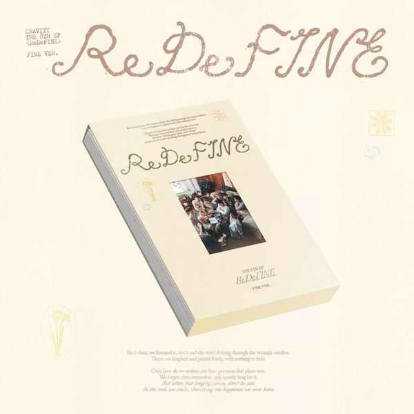 CRAVITY - 8TH MINI ALBUM [REDEFINE] (3 VERSIONS)