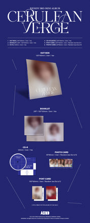 [Pre-Order] Wendy 3rd Mini Album: Cerulean Verge [Digipack Ver.]