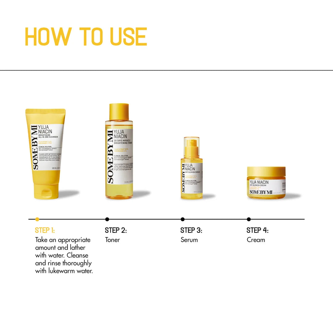SOME BY MI Yuja Niacin Brightening All-In-One Cleanser [100ml]
