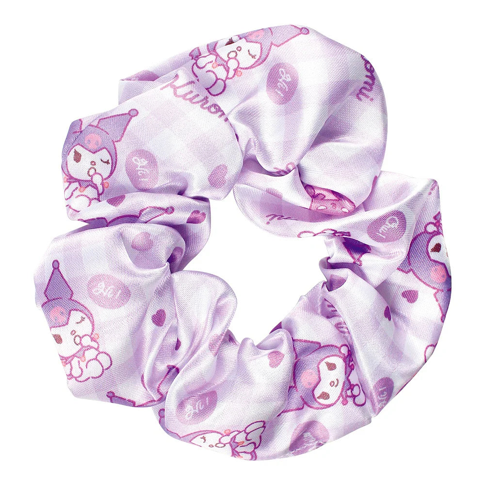 Sanrio Secret Checkered Character Scrunchie