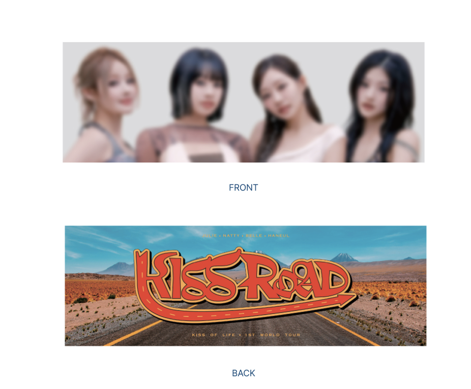 KISS OF LIFE - Photo Slogan / 1st World Tour [KISS ROAD in Seoul]