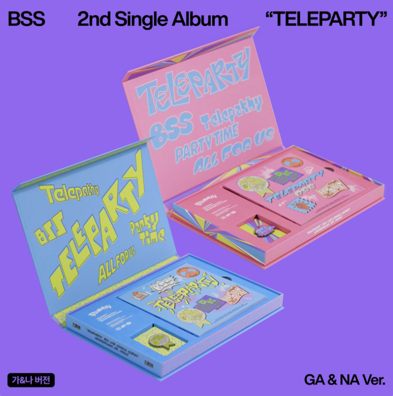 Seventeen BSS 2nd Single Album "TELEPARTY" (Set) with Weverse Shop POB