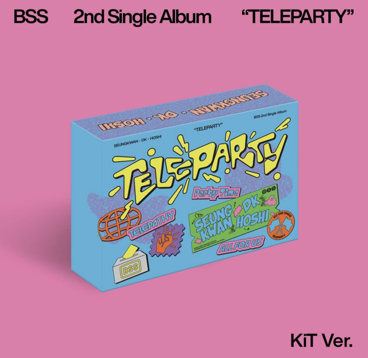 Seventeen BSS 2nd Single Album "TELEPARTY" (KiT Ver.)