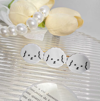 Hair Pin Poodle 1pc