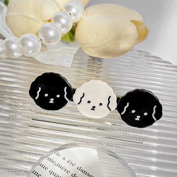 Hair Pin Poodle 1pc