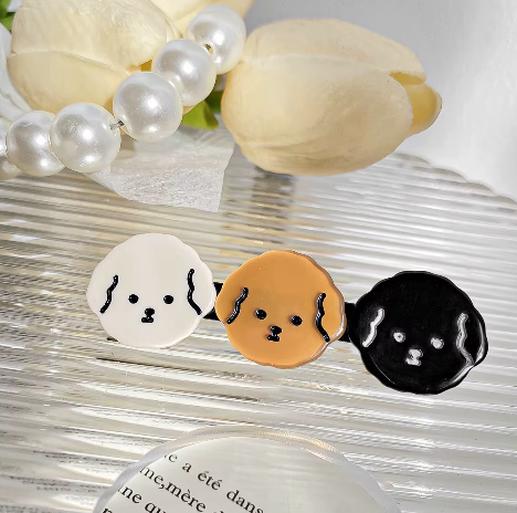 Hair Pin Poodle 1pc
