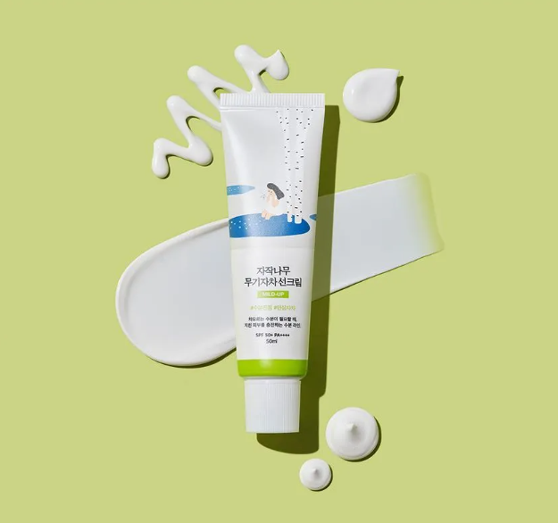 ROUND LAB - Birch Juice Moisturizing Mild Up Sunscreen