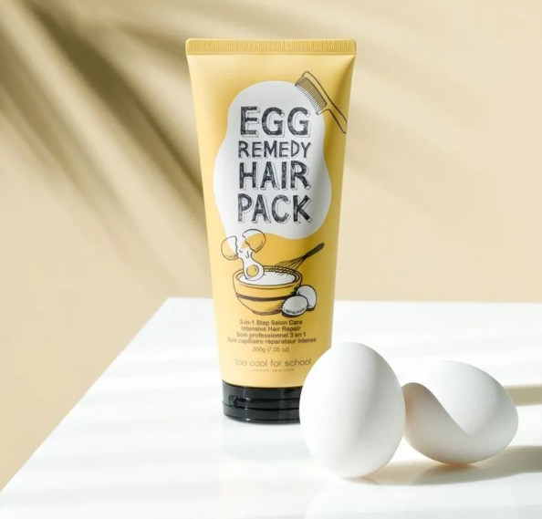 too cool for school - Egg Remedy Hair Pack